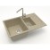 Kitchen is a kitchen from Zett Lab stone. 210/Q5, 775x500x218 mm, matte, mortise, sand