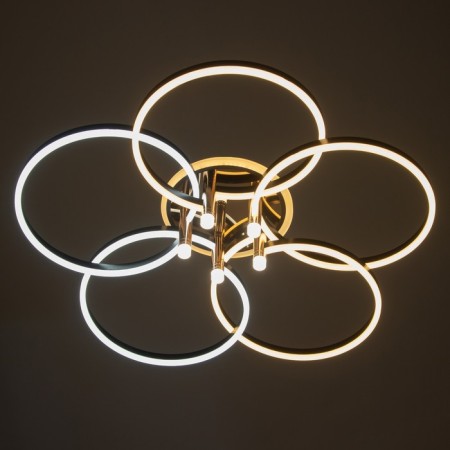 Findy lamp 5xled 250W Black 90x90x16 cm Bayerlux-5