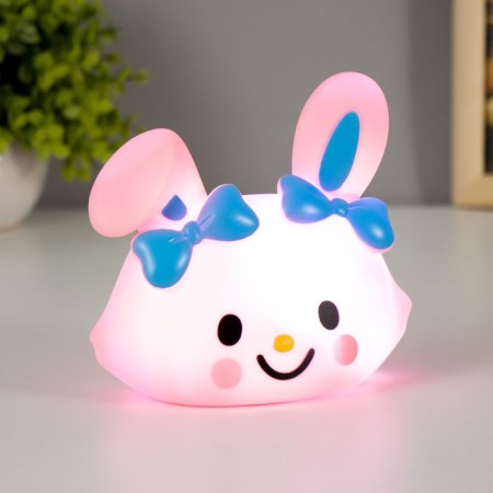 Spinker "Ears with a bow" LED 1W 3xlr44 pink 14x7x12.5cm Risalux-1