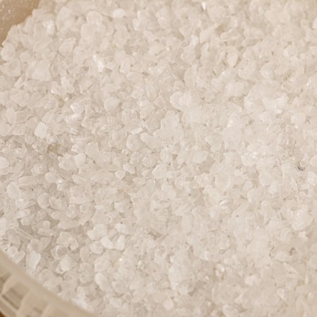 Salt scrub "Dobroparov" from white stone salt, 550 grams-1