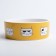 Ceramic "Danger cats" 230 ml 12.5 x 4.5 cm, white-orange