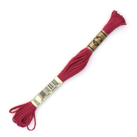 The threads of the DMC 117 (3803), 12 pcs. packaged