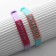 Bracelets "Demetrons" Silicone, Friend, Mix color, 20 size