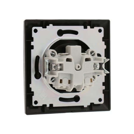 Single Luazon Lighting "Antei", 10 A, hidden, without salary, black-2