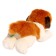 Soft toy "Dog Senbernar Lying", 20 cm