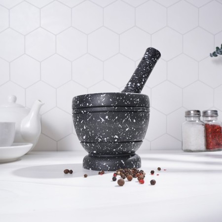 Stupa with pestle "Black Stone"-4