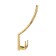 Hook furniture tundra TKT001, three -rod, gold, 4 pcs TMP