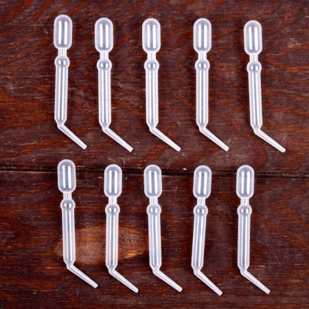 A pipette for experiments and creativity 1.5 ml, set of 10 pcs., Size 1 pc. - 0.9 × 7 cm