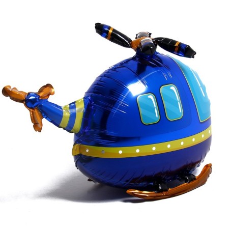 Foil ball 32 "Big Helicopter", blue-2