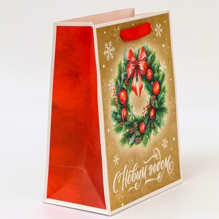 Laminated package "Happy New Year!", MS 18 × 23 × 10 cm-1
