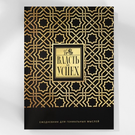 Diary in a gift box. Solid cover A5, 80l "black"-7