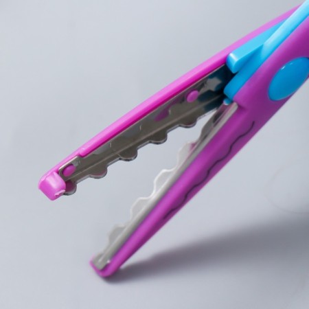 Scissors embossed "Flower" (set 2 pcs) 13 cm mix-5