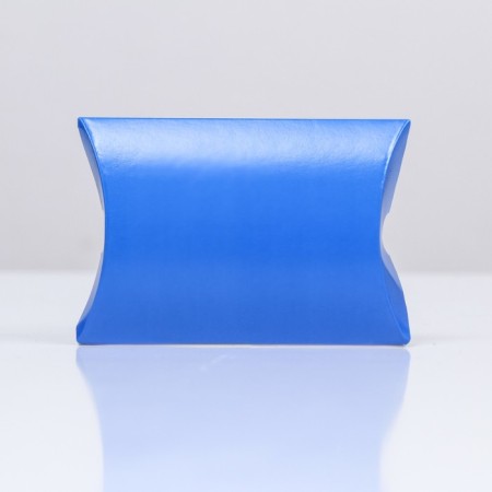 Folding box, pillow, blue, 11 x 8 x 2 cm,-1