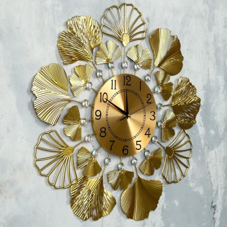 Watching clock, series: openwork, "Varavi", smooth move, 60 x 60 cm, d-22 cm,-1