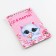Subtail Notepad on the crest, A6, 40 sheets in a cage, soft cover, paper density 65 r
