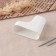 Board for booties, 8.4 × 4 × 7 cm, white color