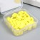 Buttons plastic on the midnight "Bulk yellow" 1.3x1.3 cm set 50 pcs 2x5x5.5 cm