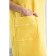 Pareo female, lemon color, waffle canvas