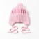Children's hat minku, rr 44-46, pale pink color