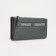 Women's wallet on magnets, green color