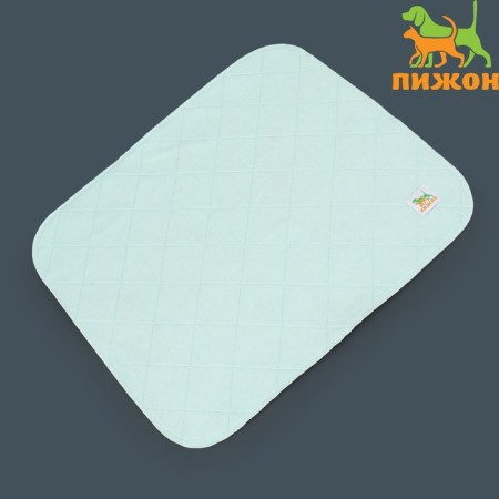 Single for animals reusable, 60 x 50 cm, mint-8