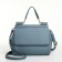 Women's bag on magnet Textura, small size, color gray-blue