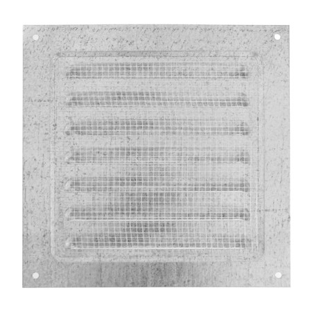 Ventilation grate Zein Lux RM1717C, 175 x 175 mm, with a grid, metal, galvanizing-5