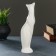 Figure "Cat Grace" White, 6x7x23cm