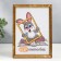 Photo frame plastic 15x21 cm 1514 gold