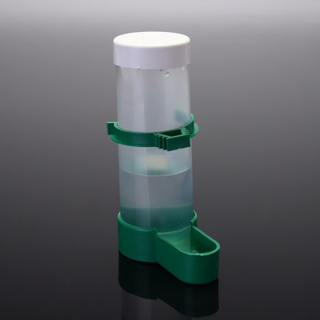 Drive/bird feeder with a lid of 4 x 13 cm, 150 ml, green-6