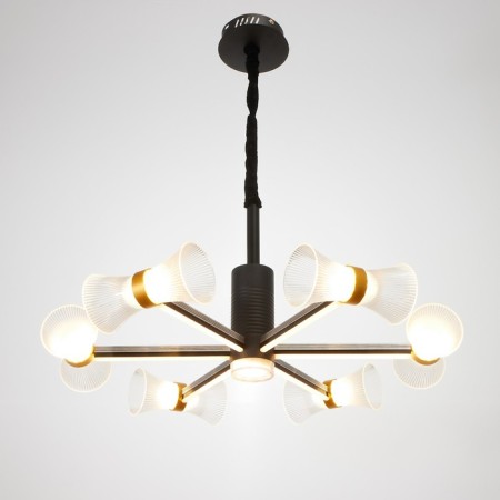 Chandelier 1699/6 LED 100W 3000-6000K black 73x73x60 cm Bayerlux-1