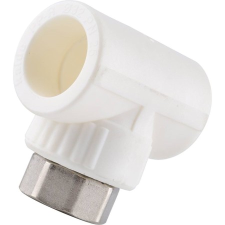 Combined Kalde, polypropylene tee, d = 32 mm x 1 ", with a rug nut-2