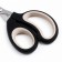 Cogerus scissors "Pighon" Premium with an ergonomic handle, black and beige