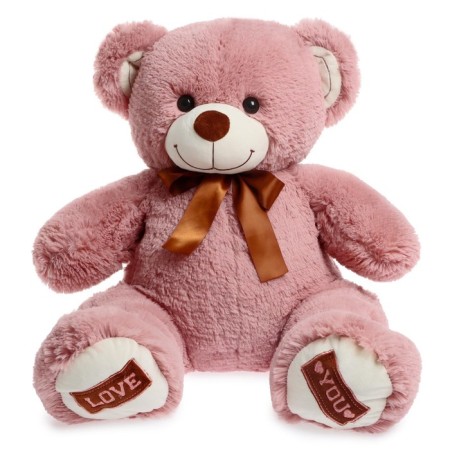 Soft toy "Bear Amur", powder color, 70 cm