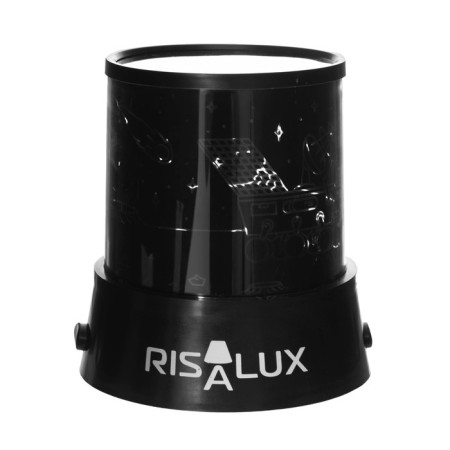 Night-design "Luno Road" LED USB/from batteries black 10.8x10.8x1.5 cm Risalux-13
