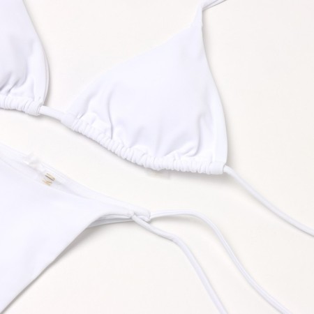 Swimsuit female separate minku color white, size 46-4