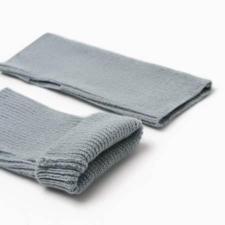 Female mittens minku, sea wave color, 18 cm-1