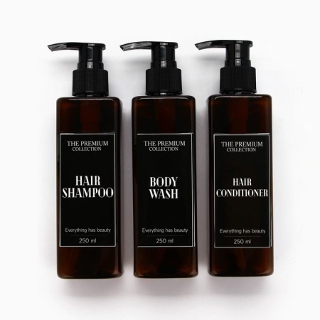 Disator for shampoo, air conditioning, shower gel The Premium Collection, 250 ml, mix-6