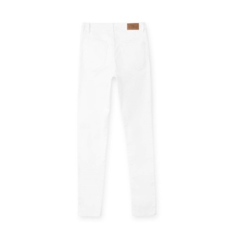 Direct women's jeans with effect "Instant Correction of the abdomen" Conte Elegant, size XL, color white-3