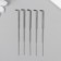 Set of felting needles thin (packaging 5 pcs.) No. 50