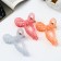 Hair crab "Frida" Matte's bow, 11 cm, mix