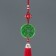 Suspension Plastic "Ancient Coin" imitation of nephritis 1x5x33 cm