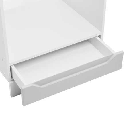 School cabinet 600 under the oven Helga, 600x500x820, white/Gray software-3