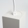 Ceiling light Feron ML1748, IP20, GU10, 35 W, 60x60x280 mm, white color