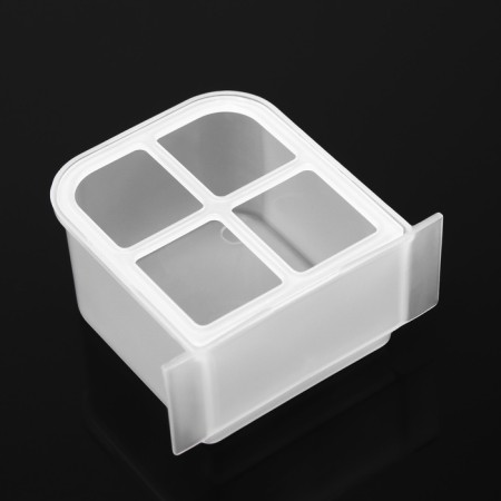 Bird feeder is internal matte with a separator of 9.6 x 8.8 x 5 cm-4