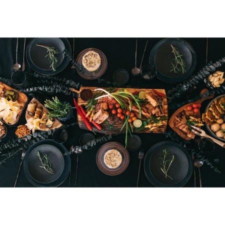 Groot board in firing with a bloodstream Wild Kitchen, 50 × 20-25 × 2.5 cm, a single cedar array-6
