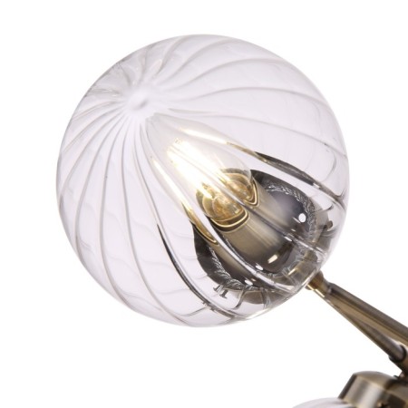 Luer 40W, 6HE14, 32x74 cm, brass-1