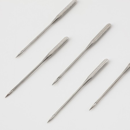 Needles for household sewing machines, universal, No. 80, 5 pcs, nu-2