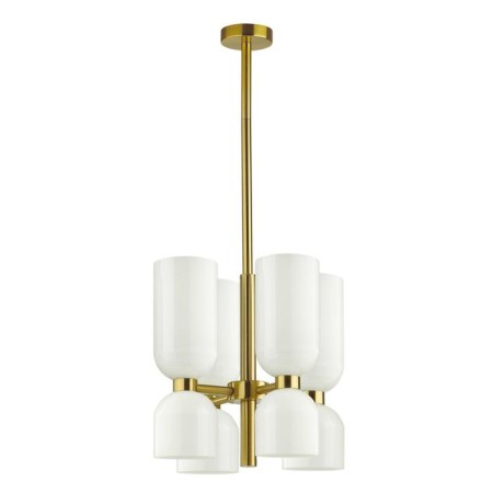 Orinoco chandelier, 8x60W E14, bronze color, IP20