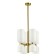 Orinoco chandelier, 8x60W E14, bronze color, IP20